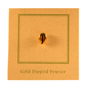 Coffee Bean Lapel Pin