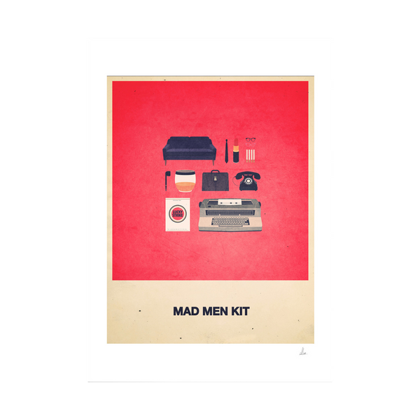 Mad Men Kit Print (Framed)